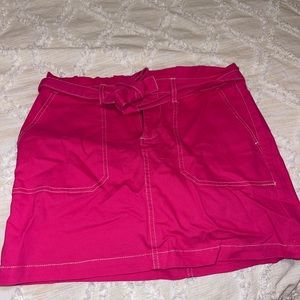 Pink skirt